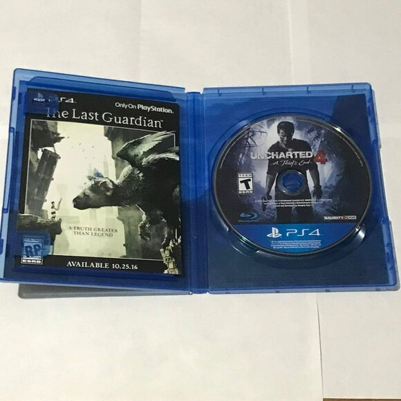 PS4 Uncharted 4 A Thief's End (Mint) Playstation 4 - Picture 3 of 4